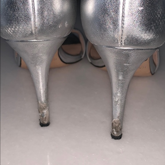 Rachel Zoe Silver Heels - Picture 7 of 8
